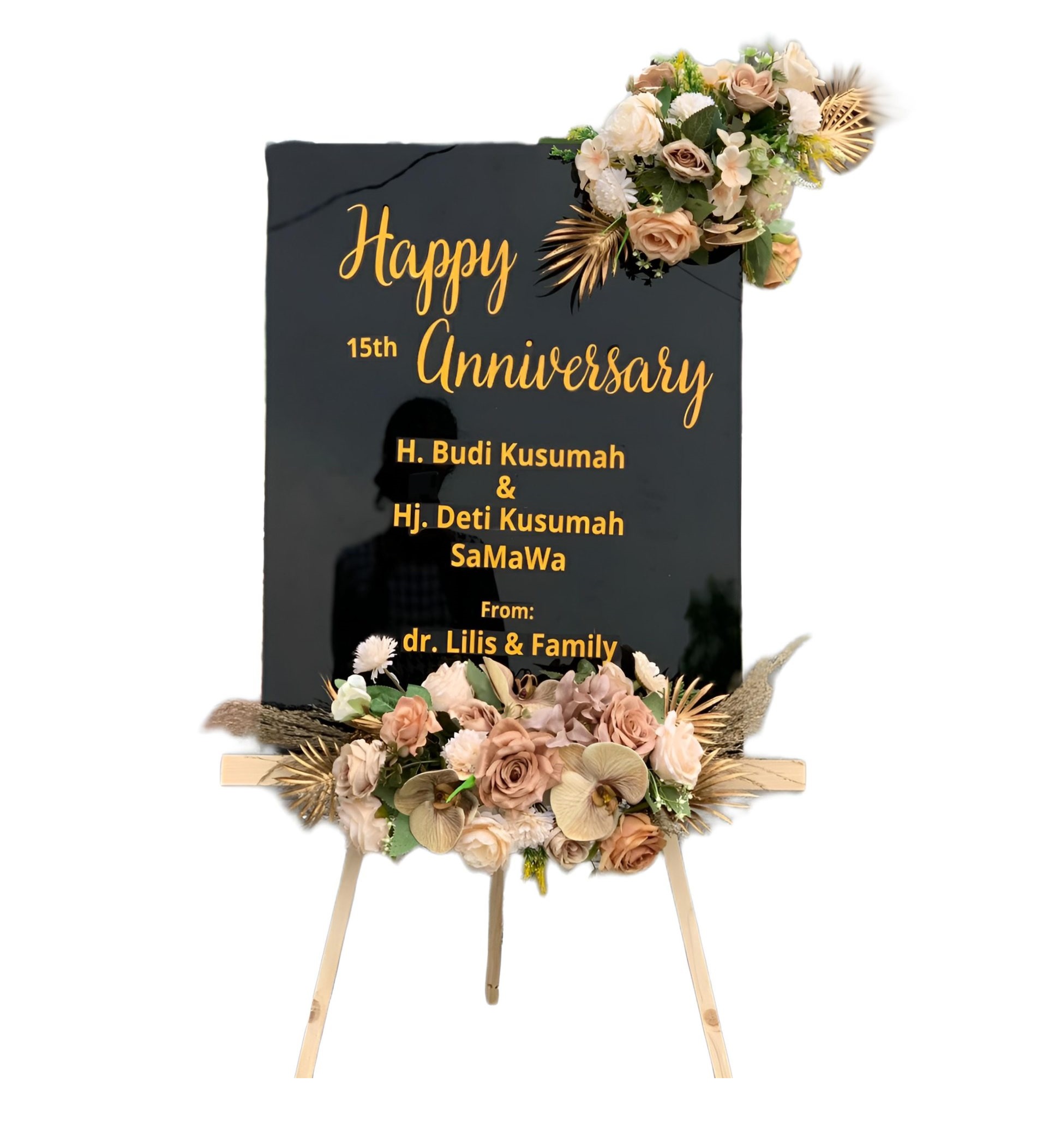 Papan Bunga Akrilik Tembalang